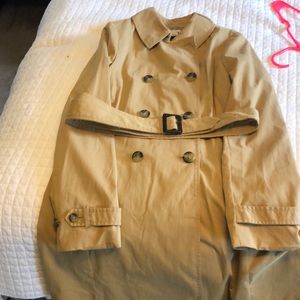 J crew trench coat